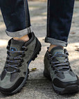 Heren anti-fluwelen outdoor wandelschoenen