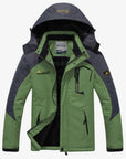 Windbreaker Plus Dikke Warme Winddichte Bontjassen
