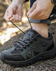 Heren anti-fluwelen outdoor wandelschoenen