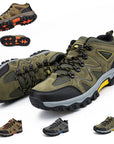 Heren anti-fluwelen outdoor wandelschoenen