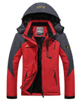 Windbreaker Plus Dikke Warme Winddichte Bontjassen