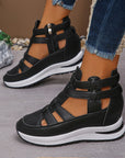 Dames sleehak sandalen