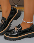 Vintage zachte loafers voor dames
