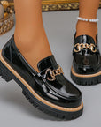 Vintage zachte loafers voor dames