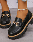 Vintage zachte loafers voor dames