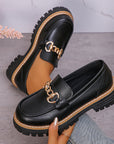 Vintage zachte loafers voor dames