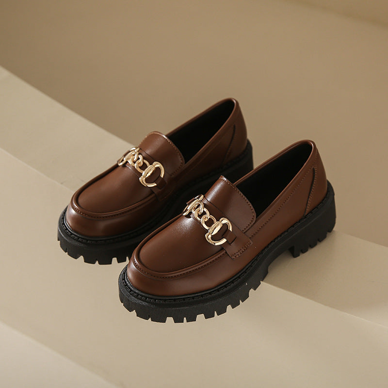 Vintage zachte loafers voor dames 