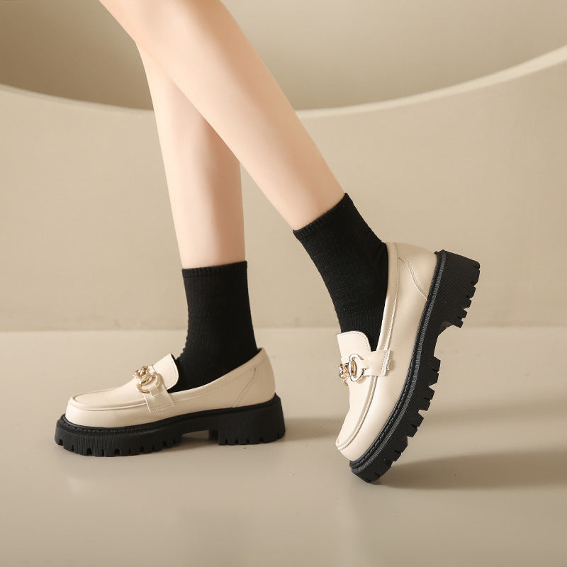 Vintage zachte loafers voor dames 